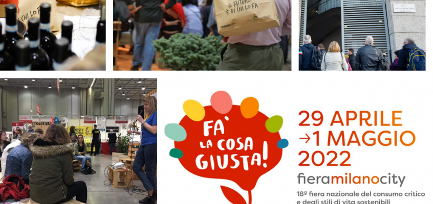 Ci vediamo a Fa’ la cosa giusta! 2022