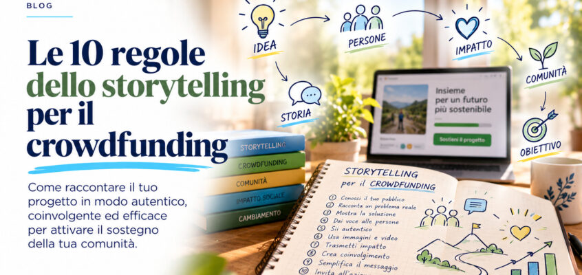 Le 10 regole dello storytelling per il crowdfunding
