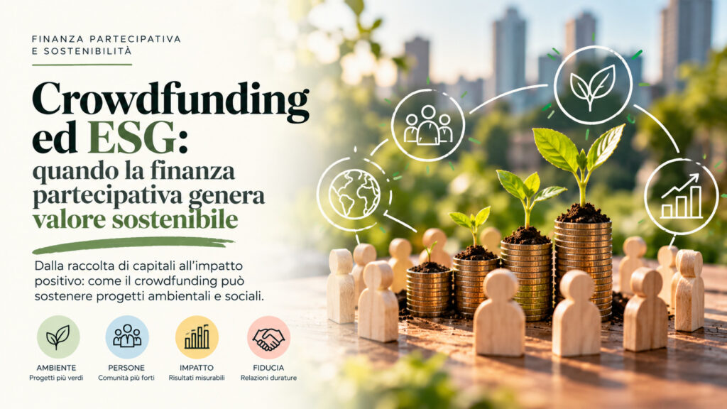 Crowdfunding Ed Esg Crescita Sostenibile