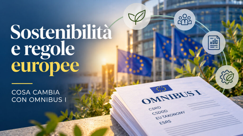 Sostenibilità e regole europee