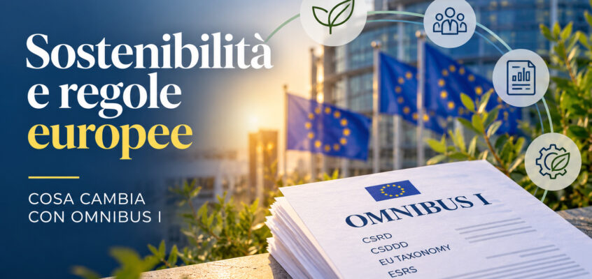 Sostenibilità e regole europee