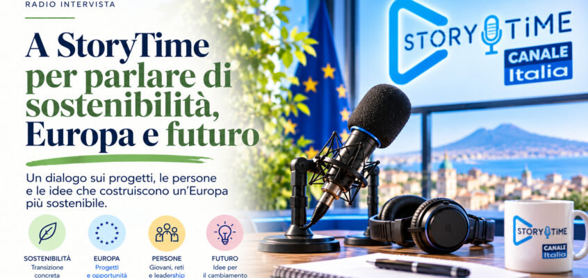 A StoryTime per parlare di sostenibilità, Europa e futuro